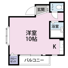 [賃貸物件] アンソレイエ壱番館 詳細情報-間取り