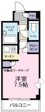 [賃貸物件] ベルディオ 詳細情報-間取り