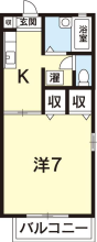 [賃貸物件] アンソレイエ六番館 詳細情報-間取り
