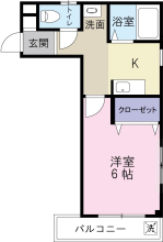 [賃貸物件] メゾン・ド・ハーレー佐古 詳細情報-間取り
