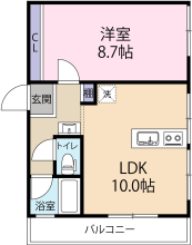 [賃貸物件] YM Bldg 詳細情報-間取り