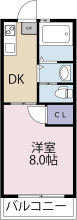 [賃貸物件] パレスヨーコー 詳細情報-間取り
