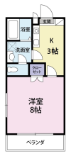 [賃貸物件] フィールド1昭和町 詳細情報-間取り