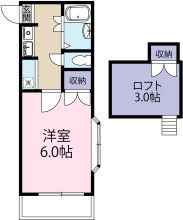 [賃貸物件] ロフトハウス眉山Ⅱ 詳細情報-間取り