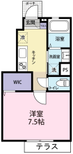 [賃貸物件] ECRAS A棟 詳細情報-間取り