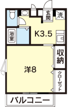 [賃貸物件] ステーブルハイツSAKO 詳細情報-間取り