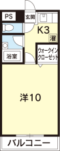 [賃貸物件] LUCE住吉 詳細情報-間取り
