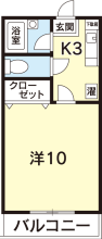 [賃貸物件] イーガーシティ上吉野 詳細情報-間取り