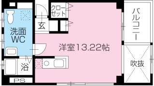 [賃貸物件] オランジュリーハウス 詳細情報-間取り