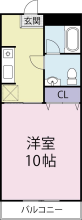 [賃貸物件] プライム昭和 詳細情報-間取り