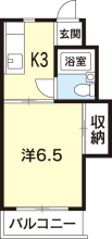 [賃貸物件] シャトレーITO 詳細情報-間取り