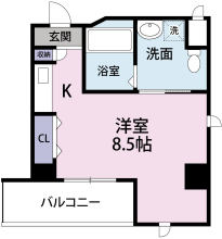 [賃貸物件] ソニックマンション 詳細情報-間取り
