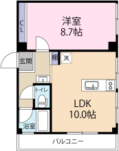 [賃貸物件] YM Bldg 詳細情報-間取り